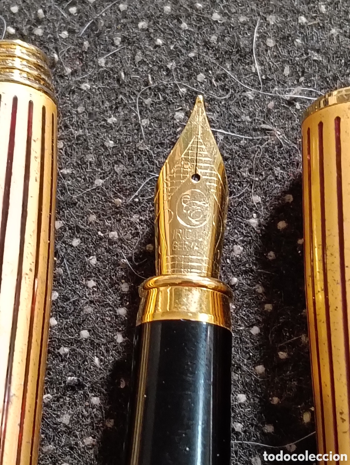 Plumas estilogr&aacute;ficas antiguas: Pluma Estilogr&aacute;fica IRIDIUM GERMANY, usada - Foto 3