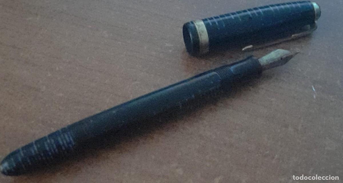 Plumas estilogr&aacute;ficas antiguas: PLUMA ESTILOGR&Aacute;FICA PARKER VACUMATIC - Foto 2