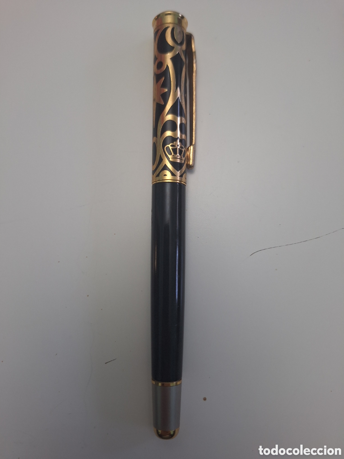 Plumas estilogr&aacute;ficas antiguas: Pluma estilogr&aacute;fica con oro 22kts