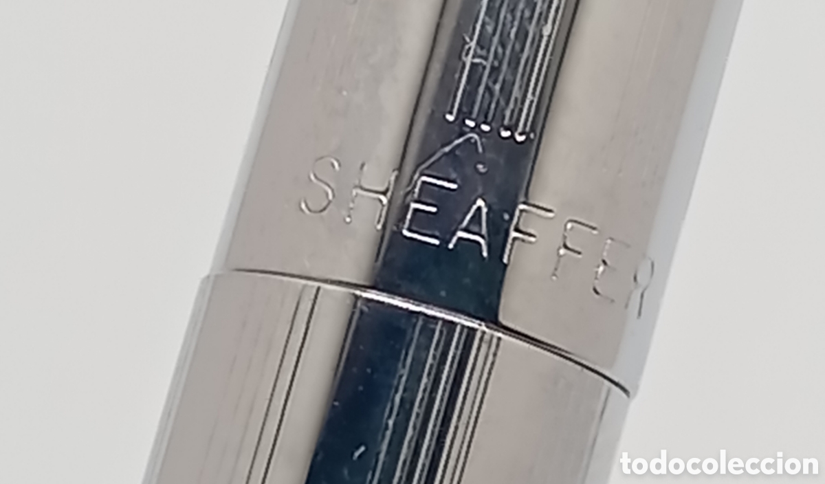 Plumas estilogr&aacute;ficas antiguas: Pluma Sheaffer terga 1000 plum&iacute;n M - Foto 7
