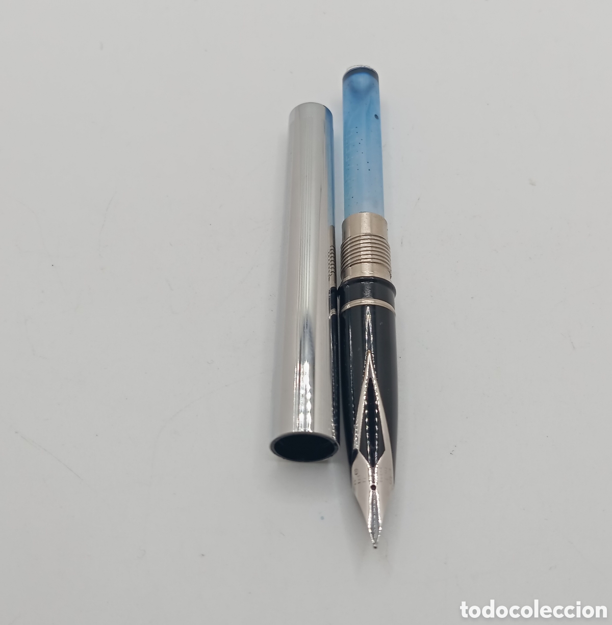 Plumas estilogr&aacute;ficas antiguas: Pluma Sheaffer terga 1000 plum&iacute;n M - Foto 11