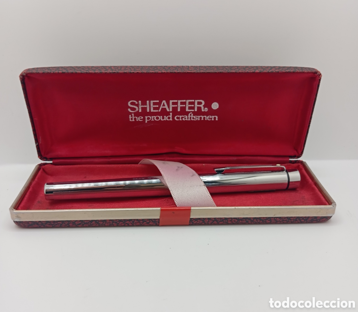 Plumas estilogr&aacute;ficas antiguas: Pluma Sheaffer terga 1000 plum&iacute;n M - Foto 1