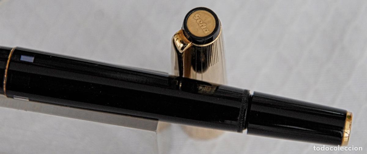 Plumas estilogr&aacute;ficas antiguas: GEHA CAP ROLLED GOLD 1970,s - Foto 8