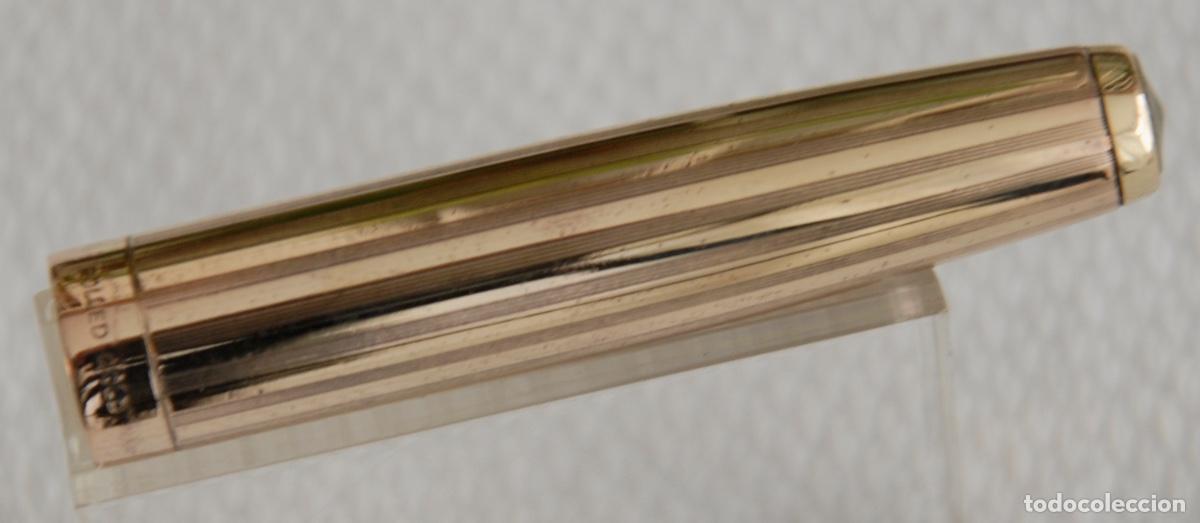 Plumas estilogr&aacute;ficas antiguas: PARKER MODELO RARO - PRESS BUTTOM - Foto 7