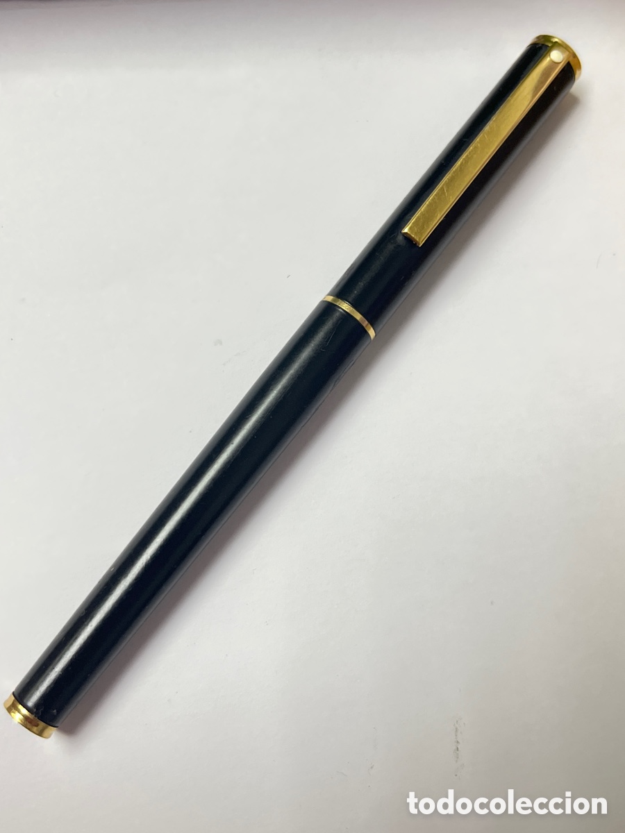 Old Fountain Pens: Pluma Sheaffer cuerpo lacado negro /PLUMA25-2