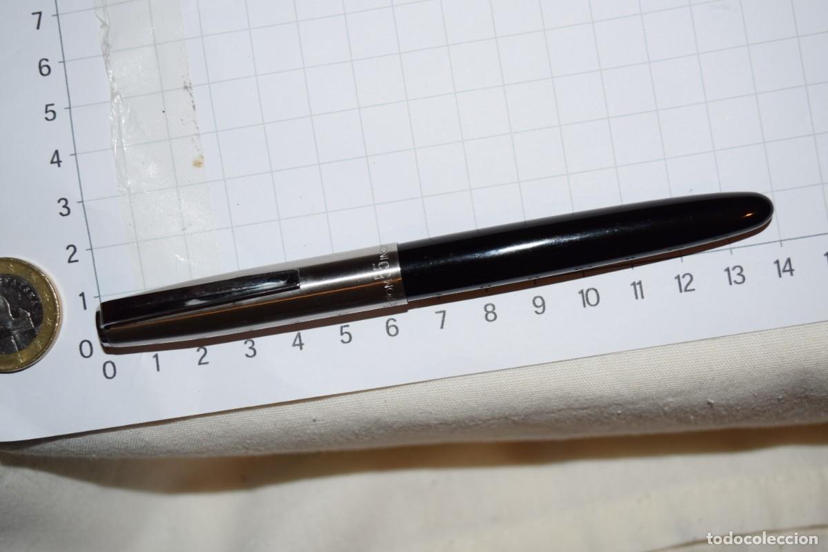 Plumas estilogr&aacute;ficas antiguas: Antigua/Vintage - Pluma INOXCROM 55 / Made In Spain - Sin o con m&iacute;nimas se&ntilde;ales uso - &iexcl;Mira fotos!