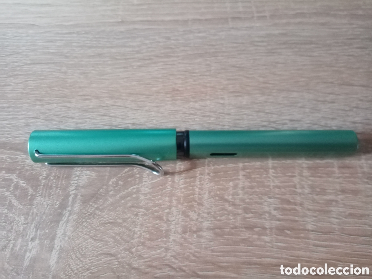Plumas estilogr&aacute;ficas antiguas: PLUMA LAMY AL STAR VERDE, DEFECTO EN EL CAPUCH&Oacute;N - Foto 2