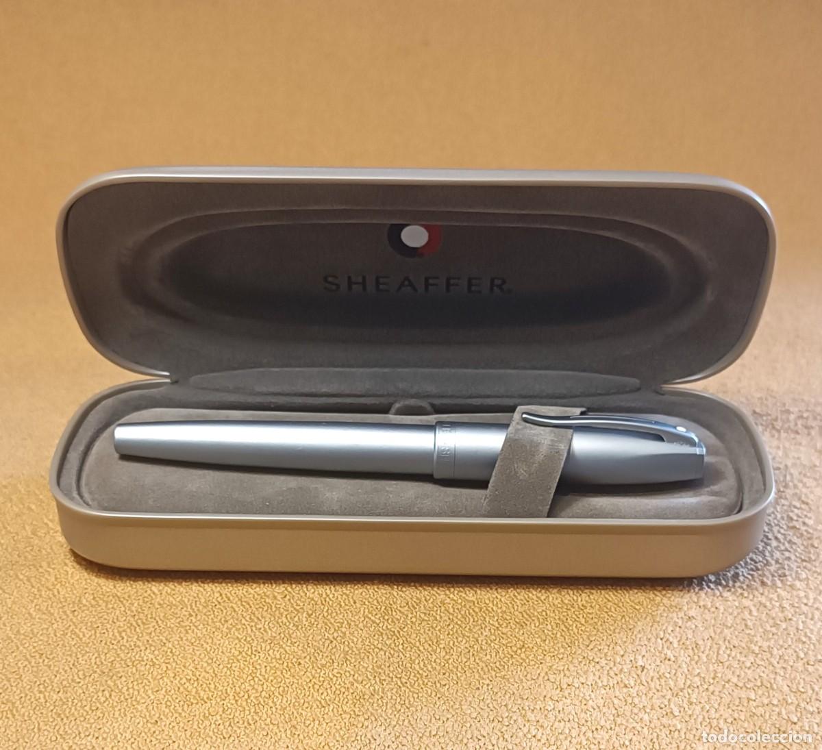 Plumas estilogr&aacute;ficas antiguas: PLUMA SHEAFFER JAVELIN. SIN USO. CON ESTUCHE. - Foto 2