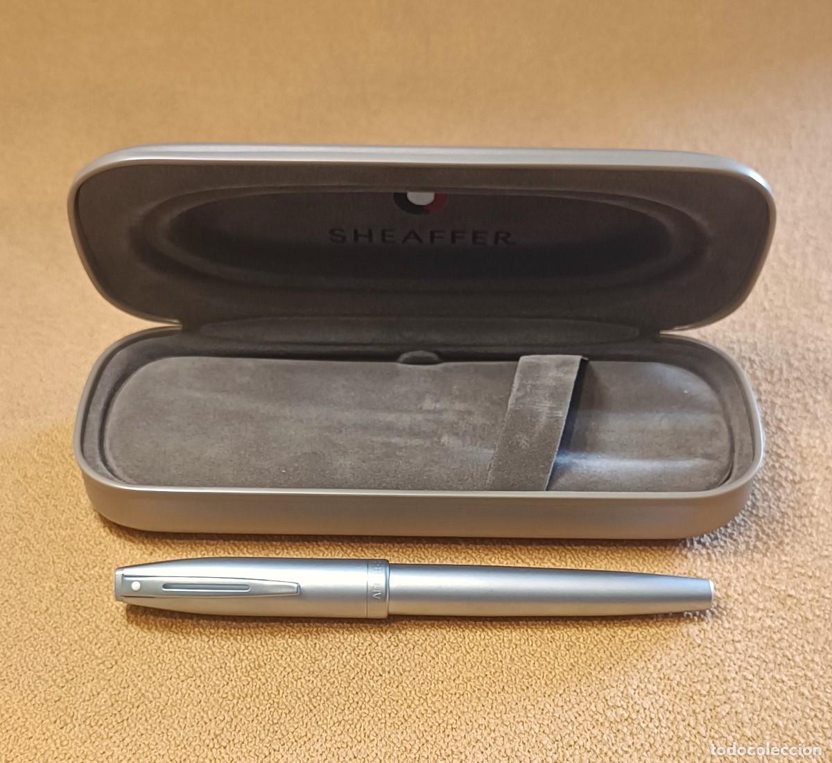 Plumas estilogr&aacute;ficas antiguas: PLUMA SHEAFFER JAVELIN. SIN USO. CON ESTUCHE. - Foto 4