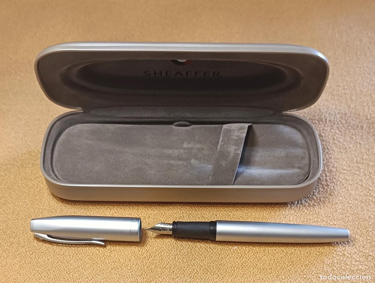 Plumas estilogr&aacute;ficas antiguas: PLUMA SHEAFFER JAVELIN. SIN USO. CON ESTUCHE. - Foto 3
