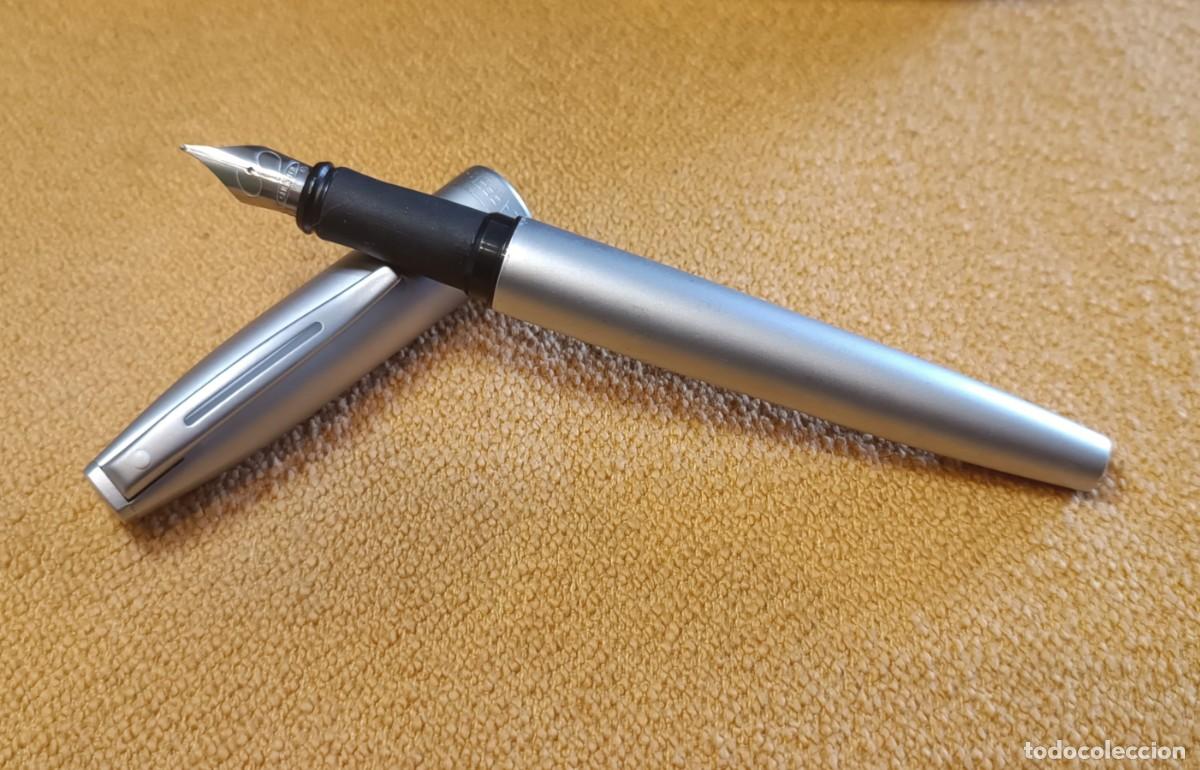 Plumas estilogr&aacute;ficas antiguas: PLUMA SHEAFFER JAVELIN. SIN USO. CON ESTUCHE. - Foto 8