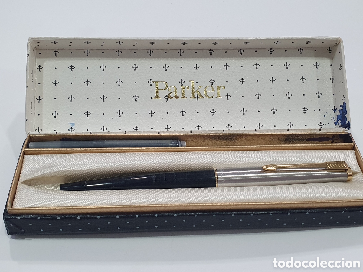 Plumas estilogr&aacute;ficas antiguas: Estilografica Parker 45. Cuerpo raro. Ver fotos. (L57)
