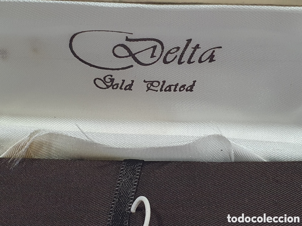 Plumas estilogr&aacute;ficas antiguas: Caja para pluma Delta. (L57) - Foto 4