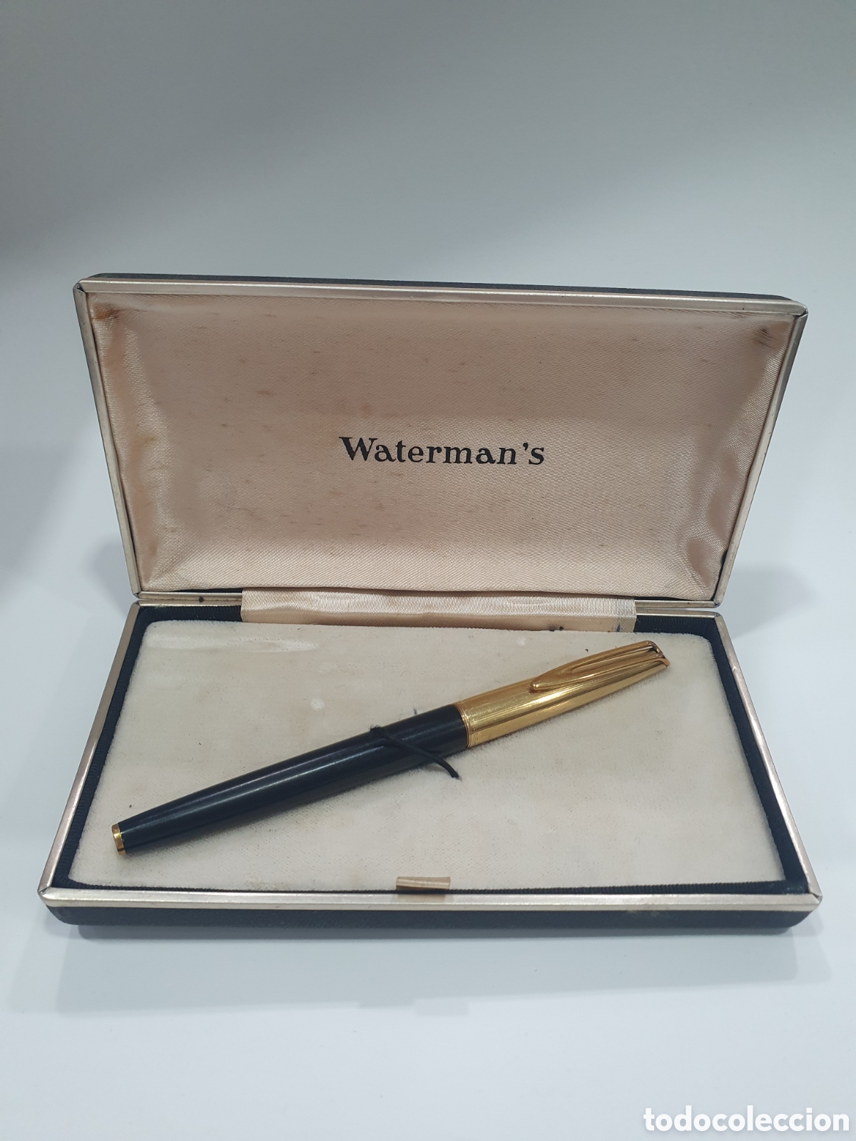 Penne stilografiche antiche: Estilografica Waterman's CF. Plumin oro 18K. (L127)