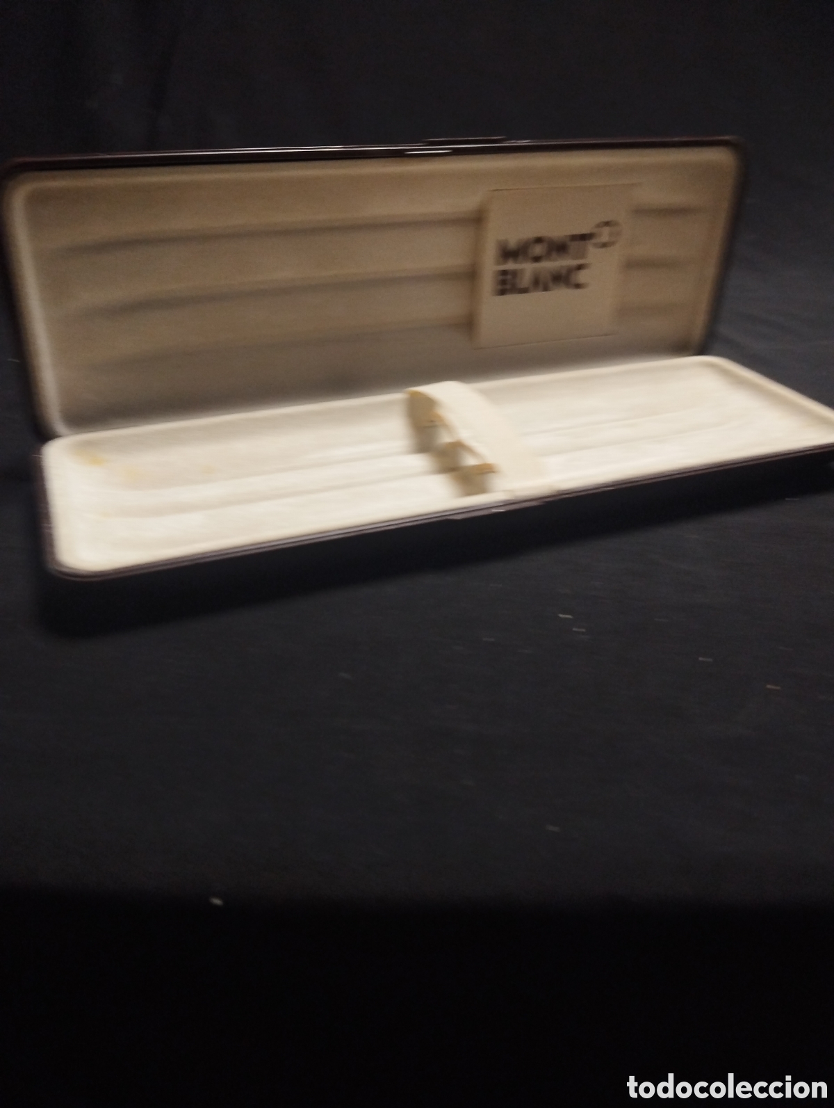 Plumas estilogr&aacute;ficas antiguas: Caja vac&iacute;a de Montblanc - Foto 1