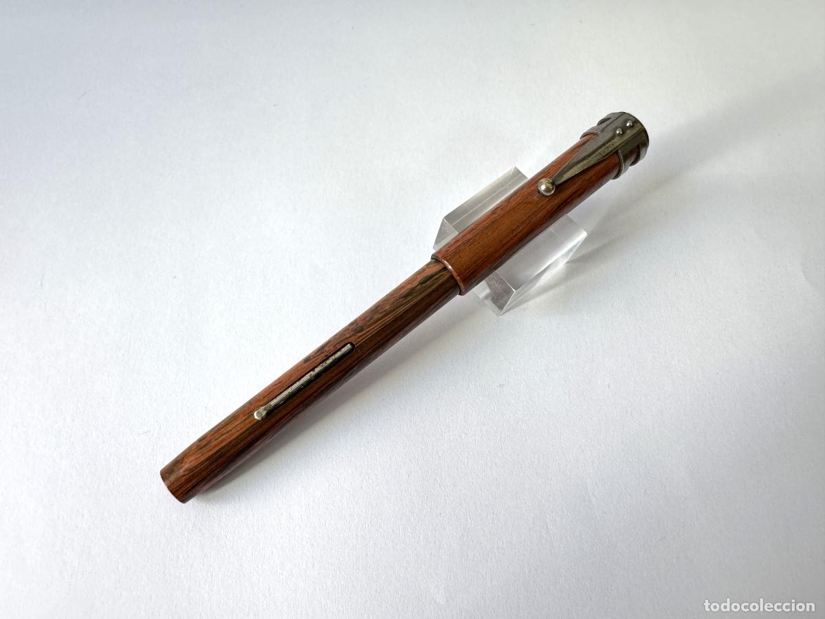 Plumas estilogr&aacute;ficas antiguas: EXCELSIOR ESTILOGRAFICA MUY ANTIGUA, EBONITA