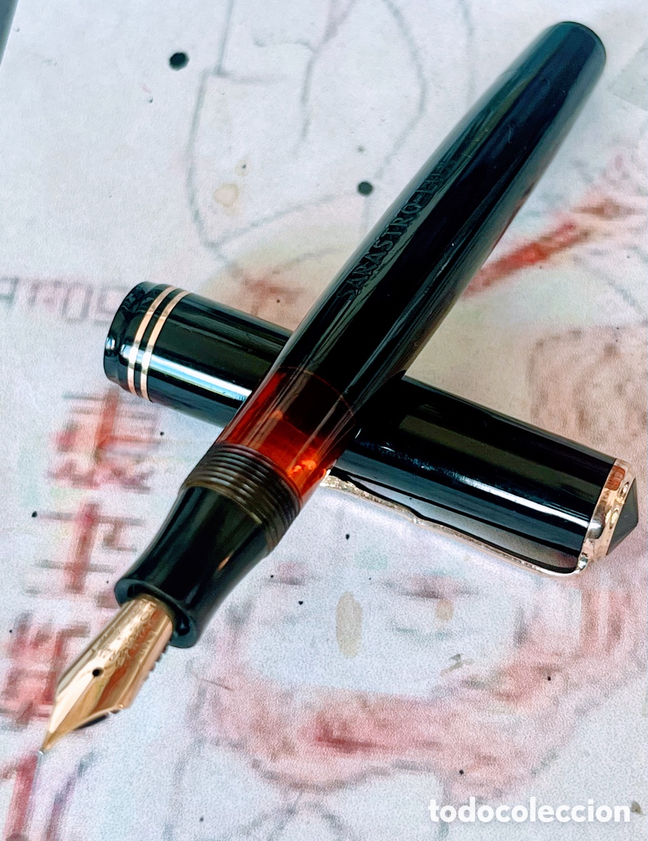 Plumas estilogr&aacute;ficas antiguas: Sararastro -Lux 1930&rsquo;S Italy