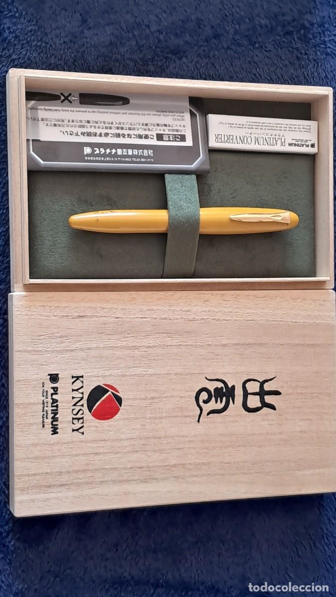 Plumas estilogr&aacute;ficas antiguas: Estilogr&aacute;fica PLATINUM &rdquo; IMPERIAL RADEN&rdquo;EN LIQUIDACION