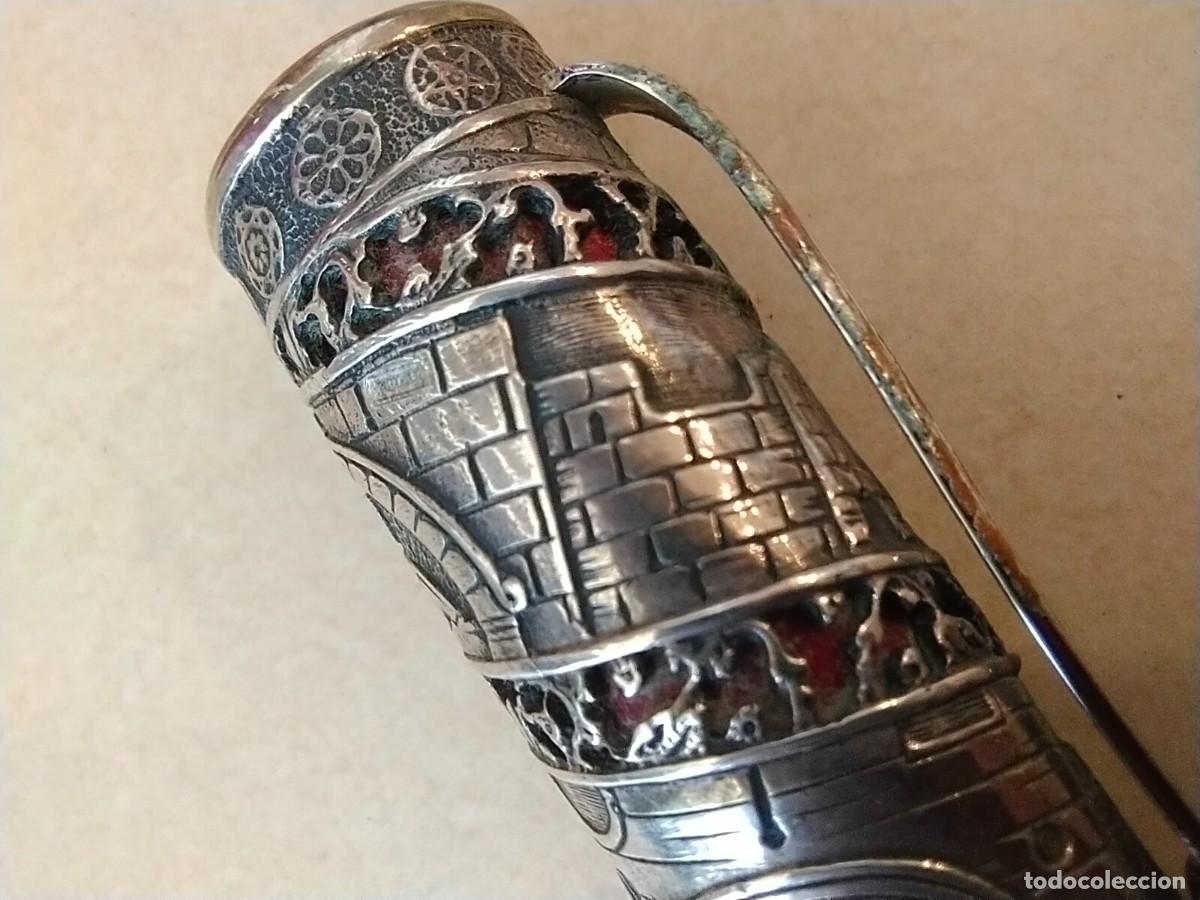 Plumas estilogr&aacute;ficas antiguas: Pluma OMAS Jerusalem 3000 Plata - Foto 8