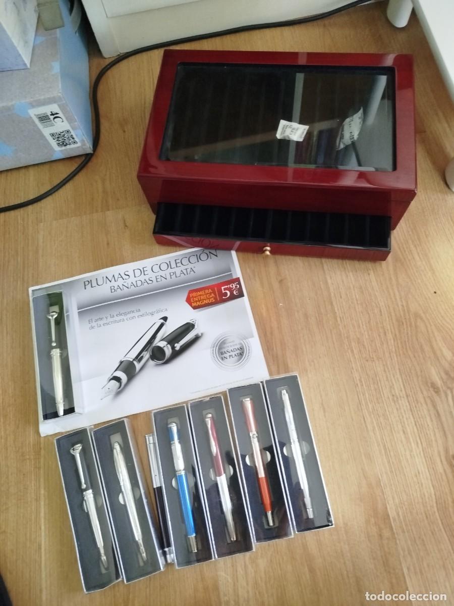 Old Fountain Pens: Plumas de colecci&oacute;n ba&ntilde;adas en plata