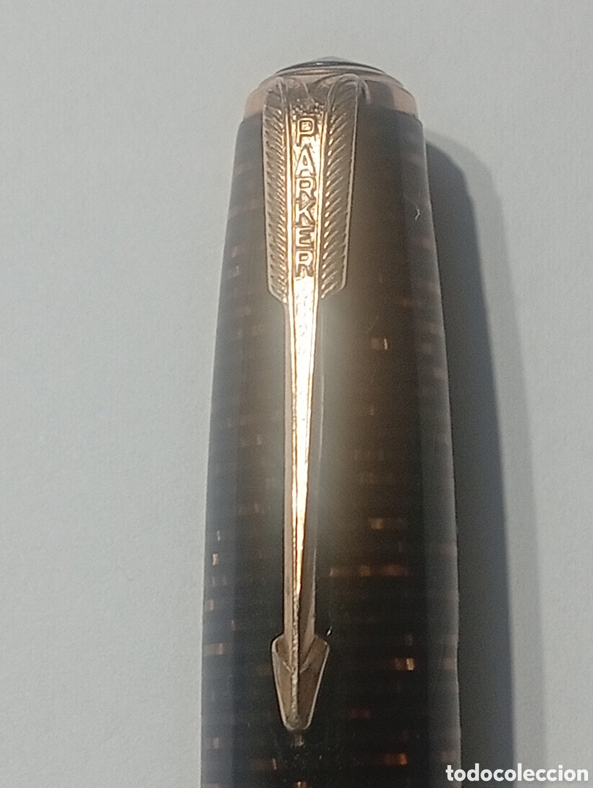Plumas estilogr&aacute;ficas antiguas: Pluma Parker Vacumatic 1940 USA - Foto 2
