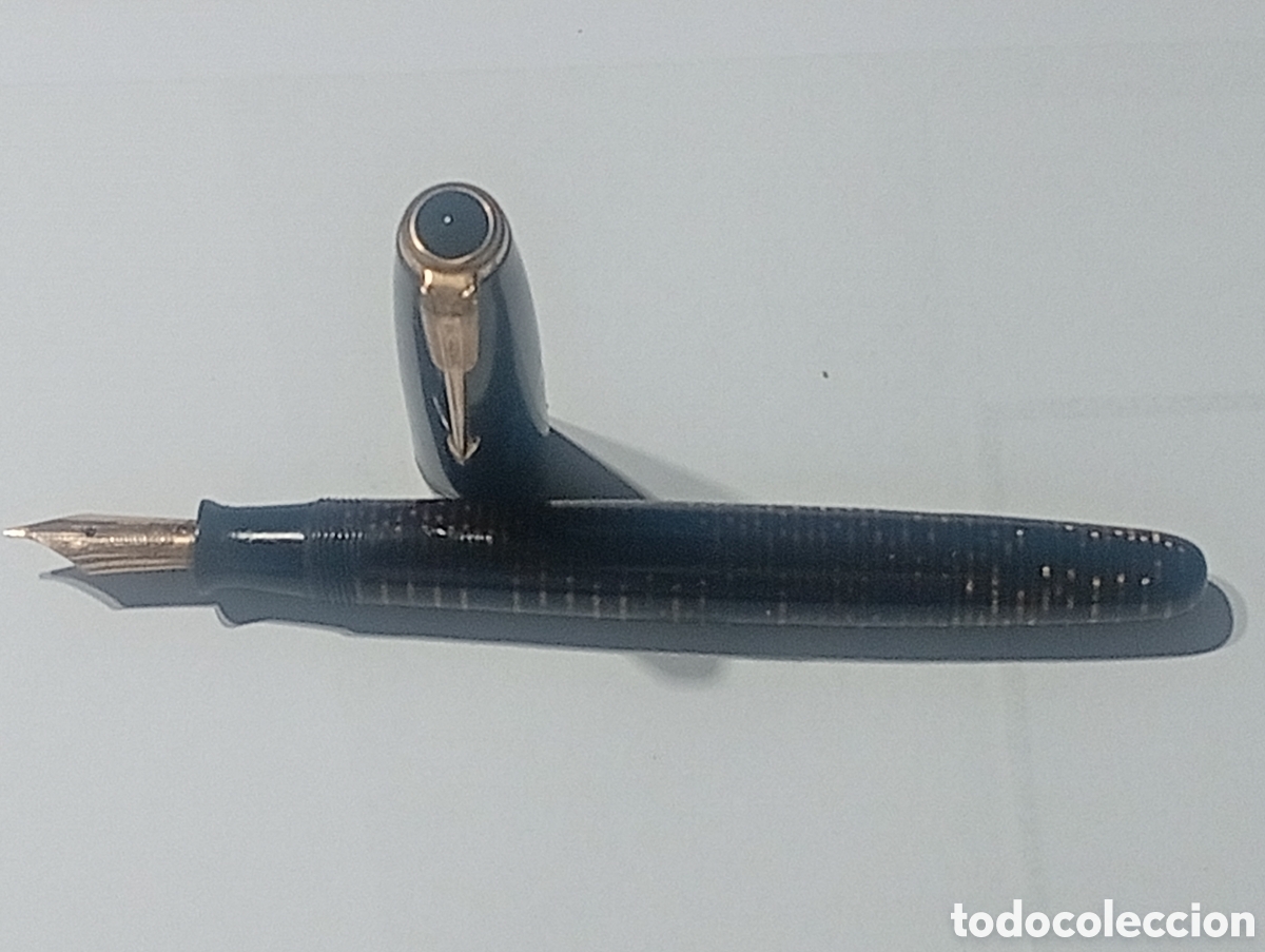 Plumas estilogr&aacute;ficas antiguas: Pluma Parker Vacumatic 1940 USA - Foto 6