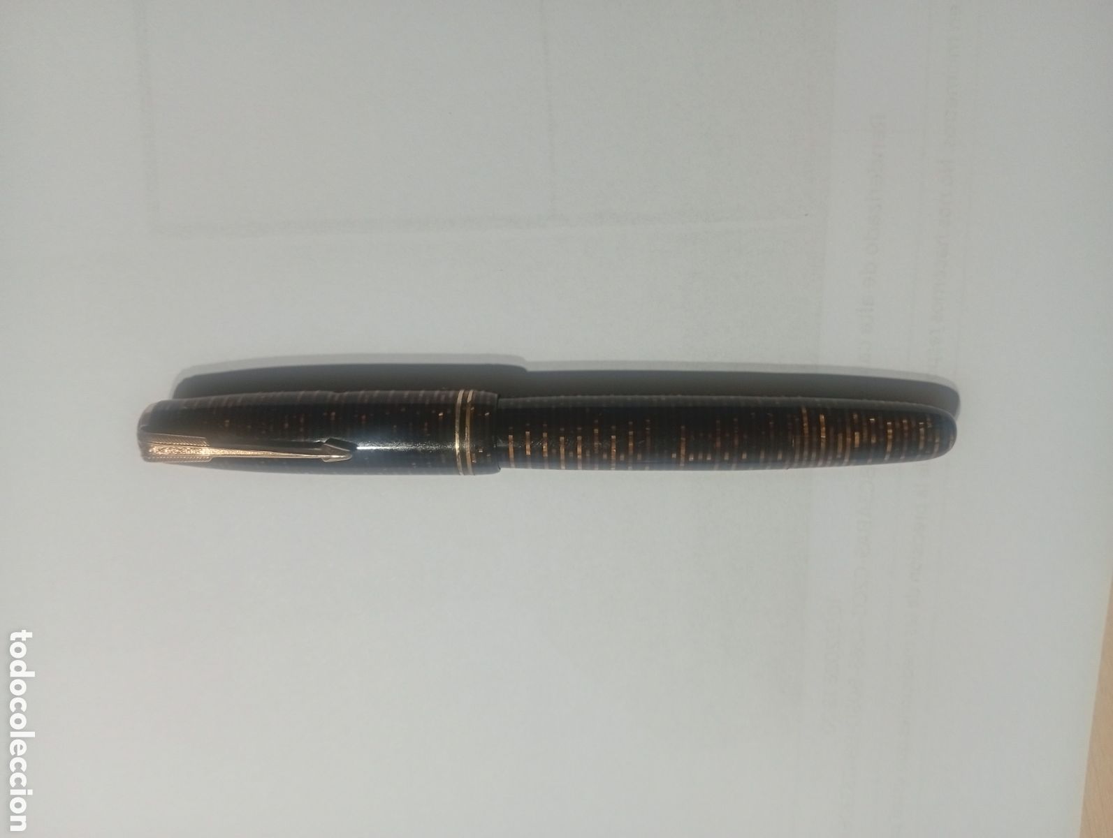 Plumas estilogr&aacute;ficas antiguas: Pluma Parker Vacumatic 1940 USA