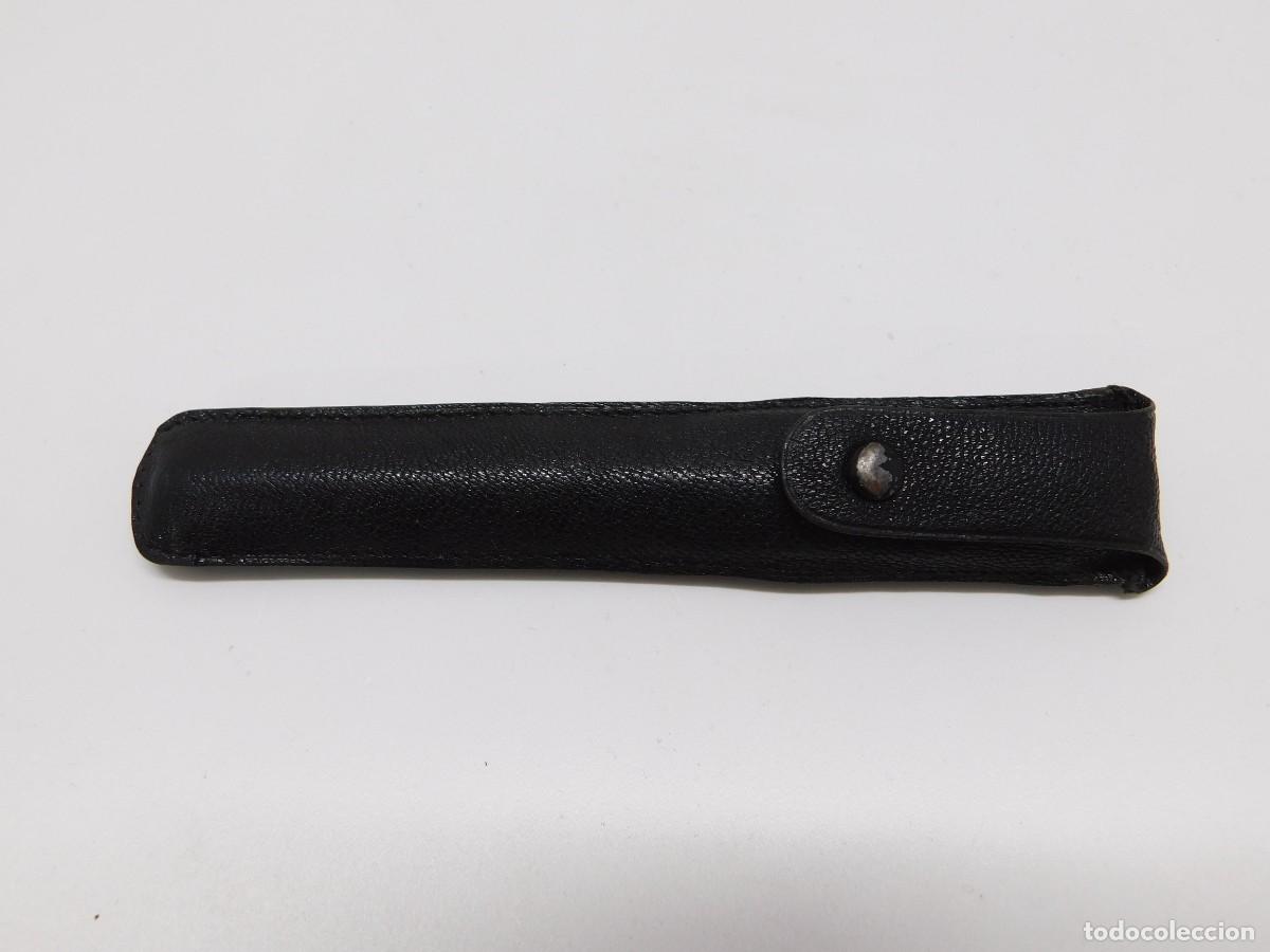 Plumas estilogr&aacute;ficas antiguas: PLUMA WATERMAN - PLUM&Iacute;N ORO - Foto 12