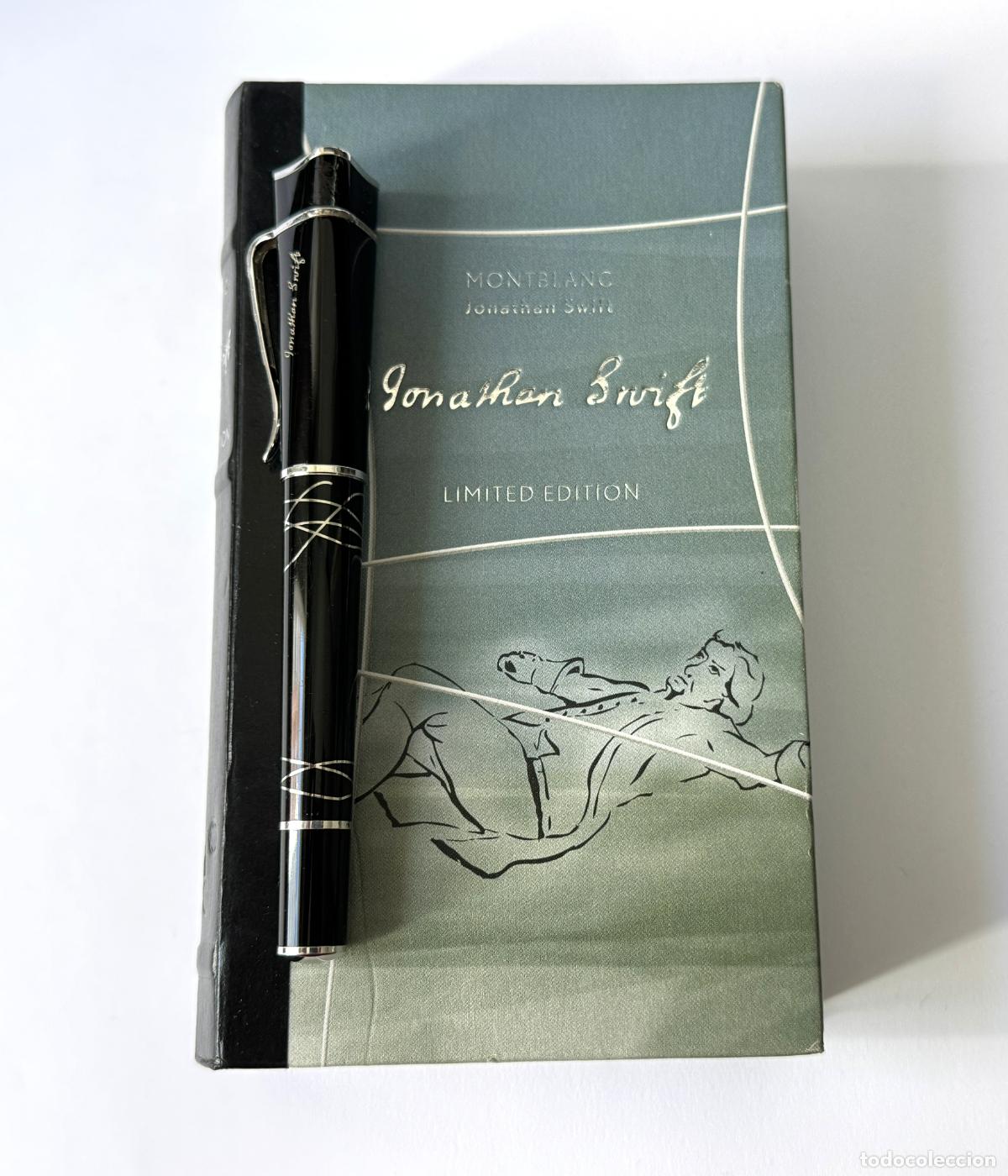 Plumas estilogr&aacute;ficas antiguas: MONTBLANC WRITERS EDITION JONATHAN SWIF 2012, EDICION LIMITADA