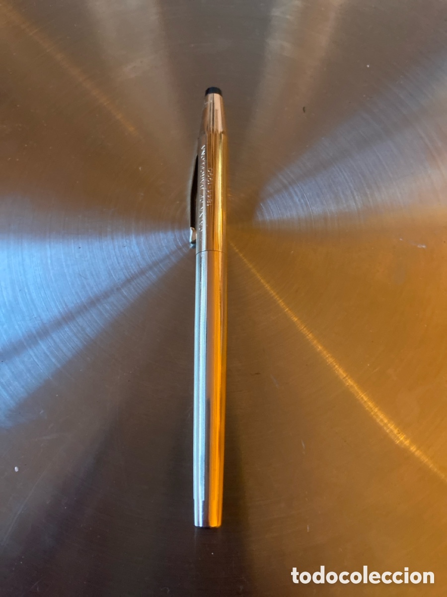 Plumas estilogr&aacute;ficas antiguas: Gross con Plumin de oro 14cts - Foto 1
