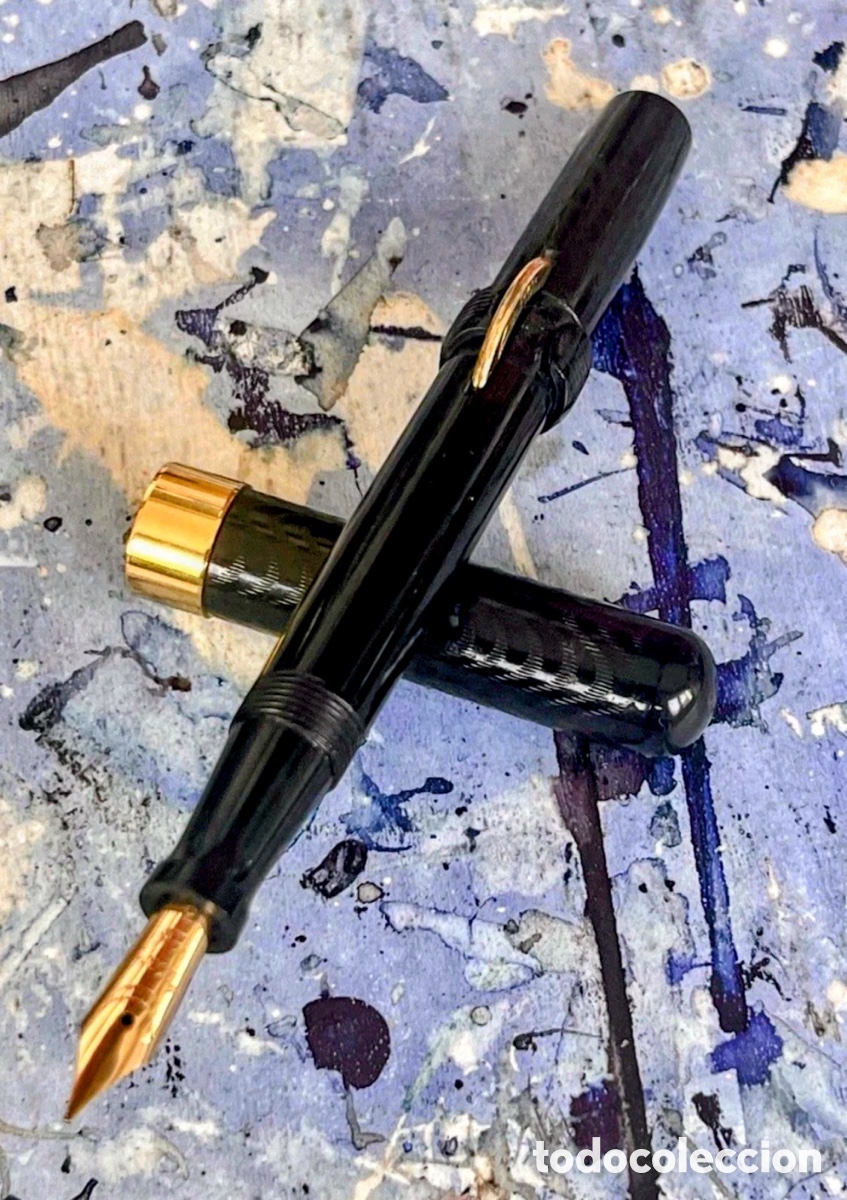 Plumas estilogr&aacute;ficas antiguas: Arc Crescent Filler 1920&rsquo;S USA