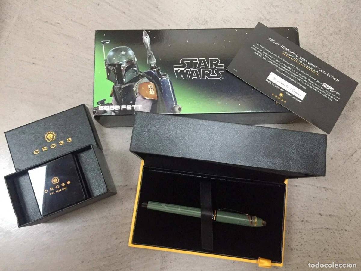 Plumas estilogr&aacute;ficas antiguas: Pluma Estilogr&aacute;fica Cross Townsend Star Wars - Boba Fett