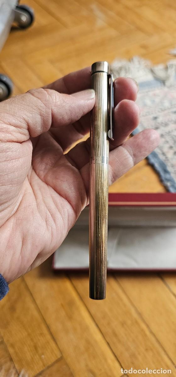 Plumas estilogr&aacute;ficas antiguas: Pluma plata y oro Sheaffer - Foto 3