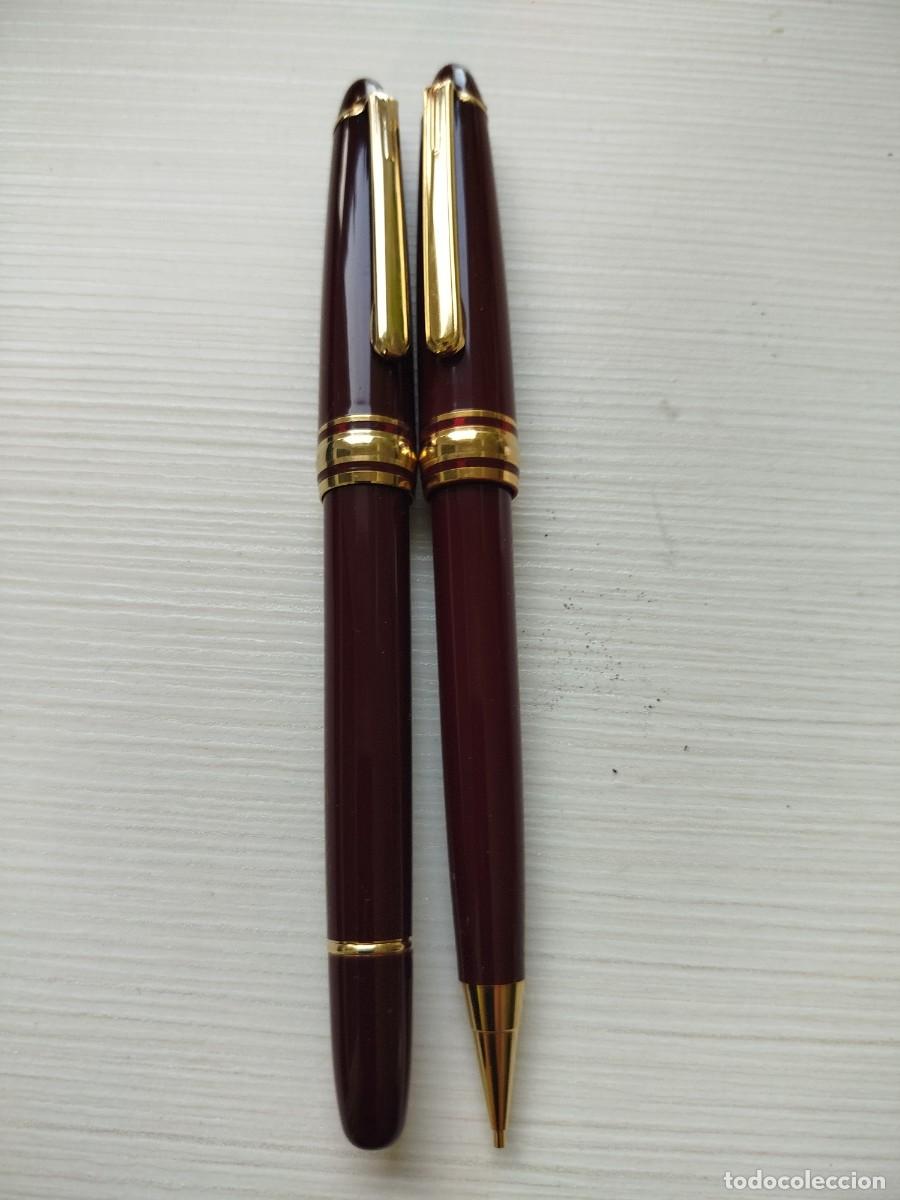 Plumas estilogr&aacute;ficas antiguas: Portaminas y pluma estilogr&aacute;fica