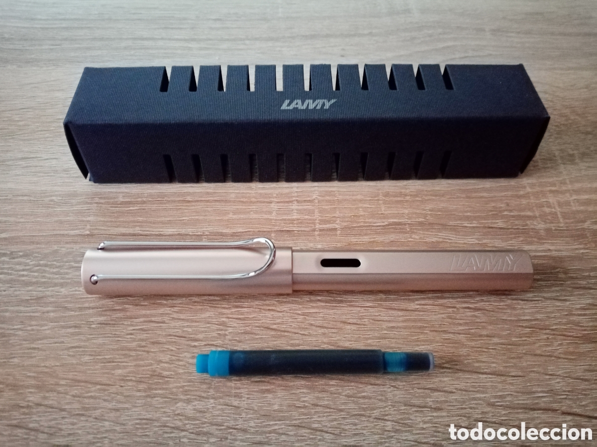 Plumas estilogr&aacute;ficas antiguas: PLUMA LAMY AL STAR, EDICI&Oacute;N ESPECIAL ALBARICOQUE