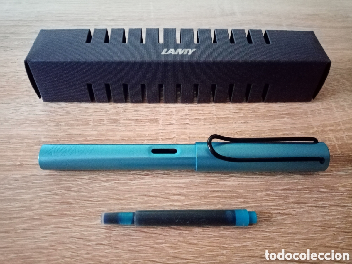 Plumas estilogr&aacute;ficas antiguas: PLUMA LAMY AL STAR EDICI&Oacute;N ESPECIAL DENIM, A ESTRENAR