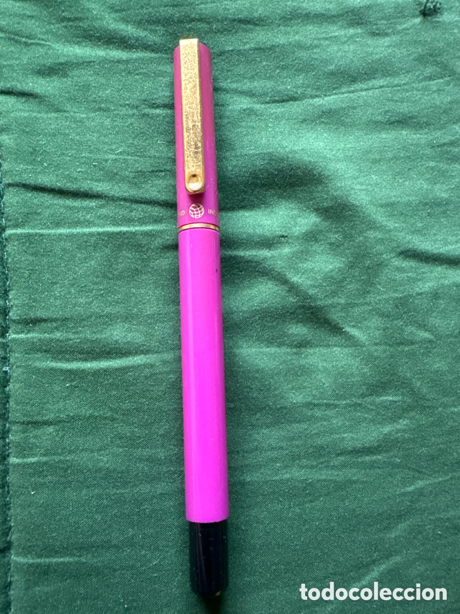 Plumas estilogr&aacute;ficas antiguas: Pluma violeta Inoxcrom Oxford (A15)