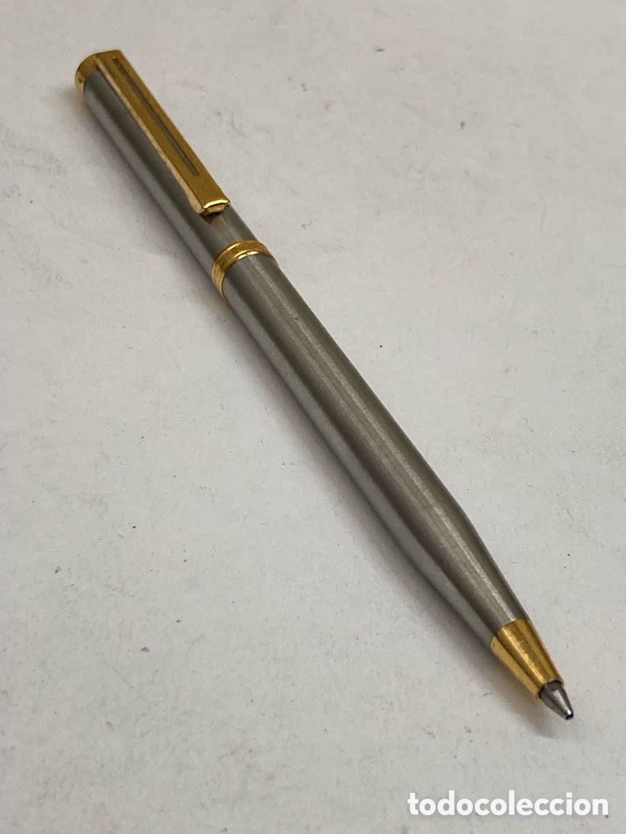 Plumas estilogr&aacute;ficas antiguas: Bol&iacute;grafo Inoxcrom cuerpo metal
