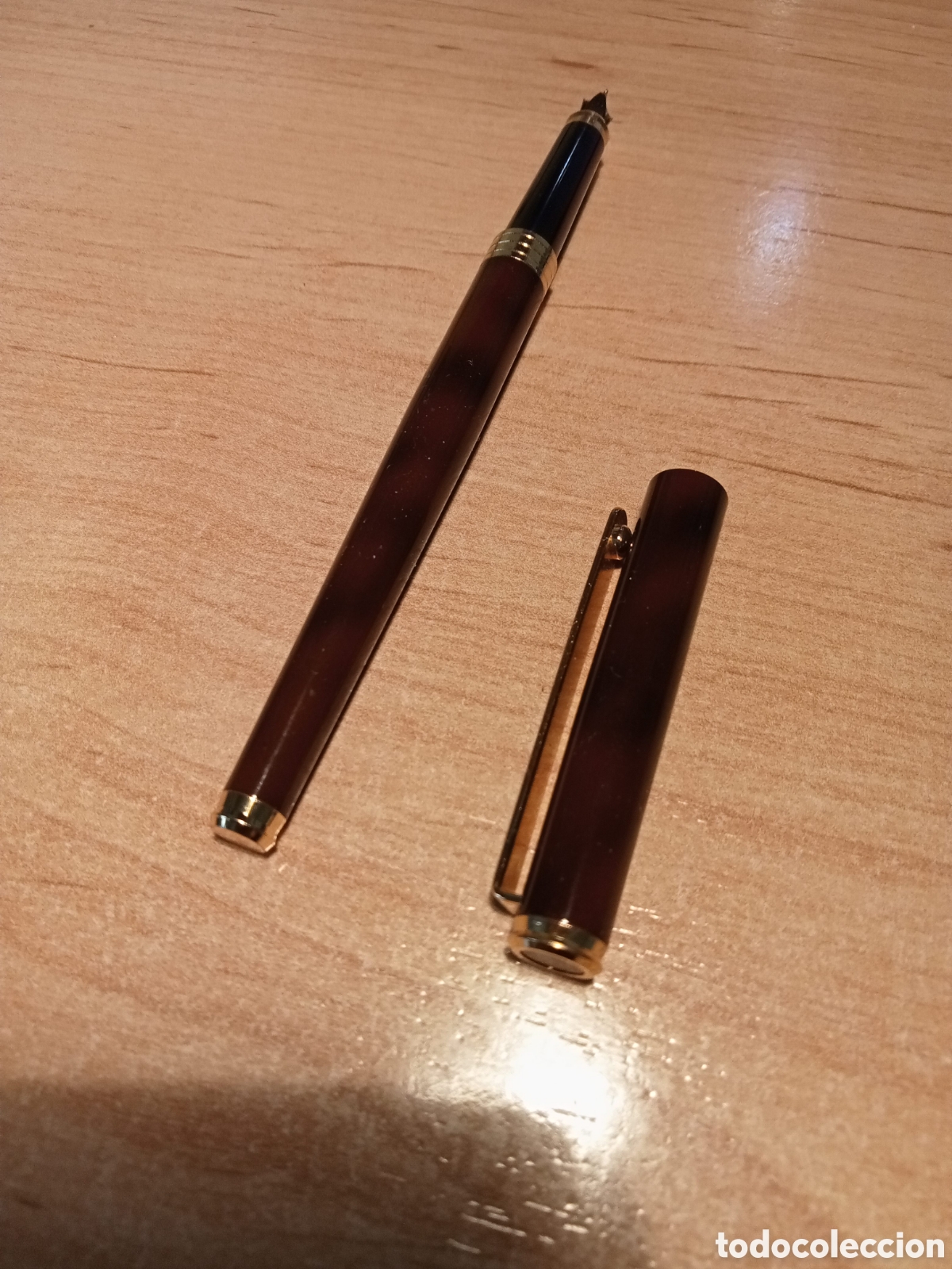 Plumas estilogr&aacute;ficas antiguas: Pluma Silver Match.Nueva sin uso. - Foto 3