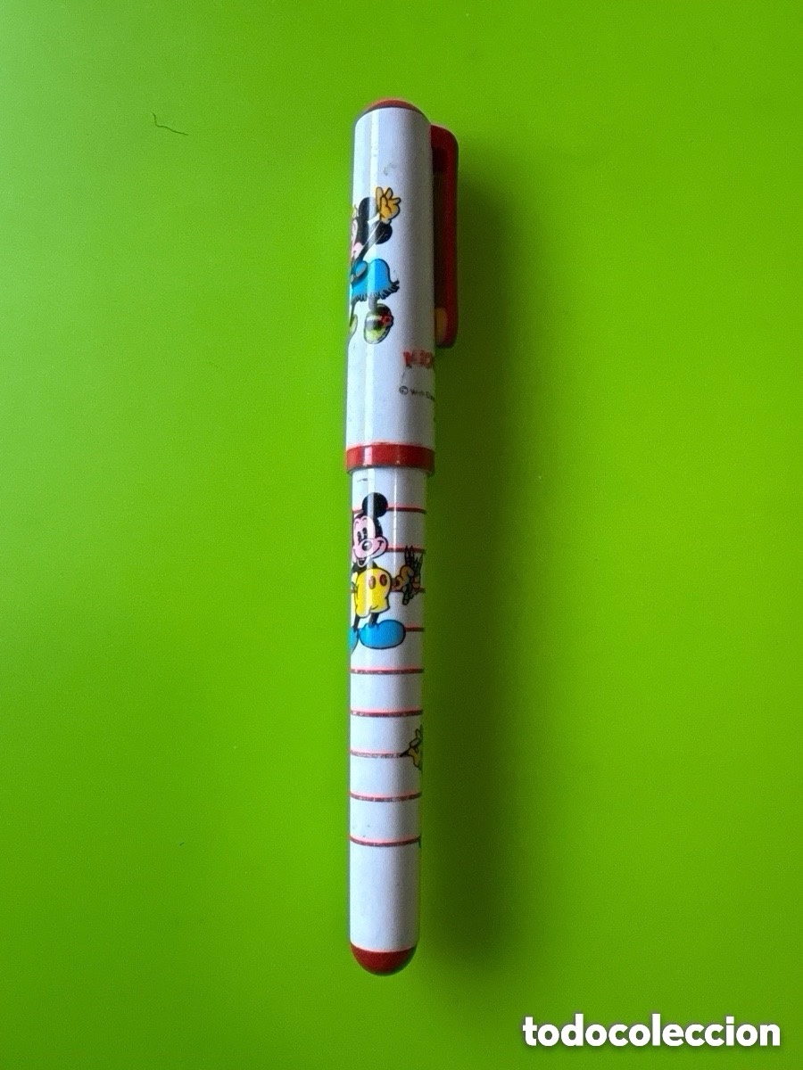 Plumas estilogr&aacute;ficas antiguas: Rara pluma estilogr&aacute;fica Sailor, Disney, Mickey Mouse (A16)
