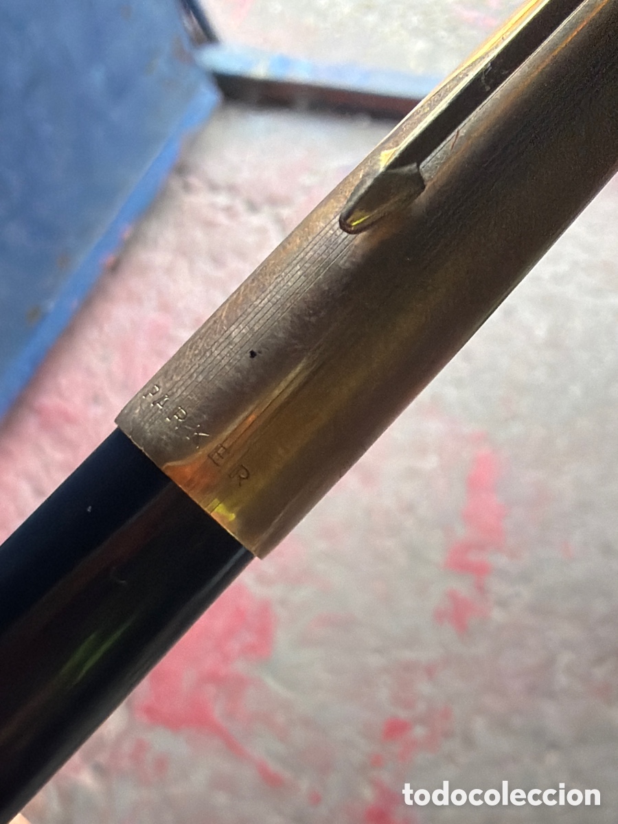 Plumas estilogr&aacute;ficas antiguas: Pluma Parker 65 plum&oacute;n - Foto 2