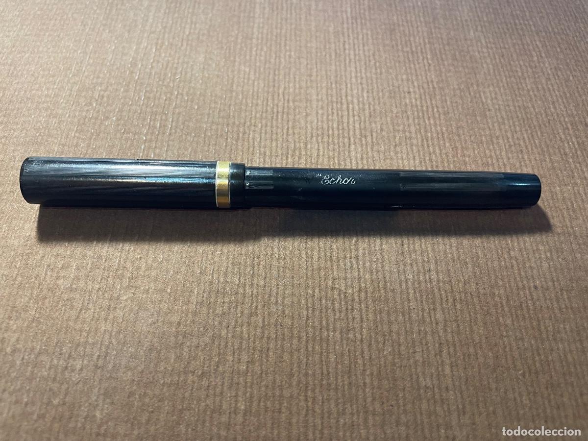 Old Fountain Pens: ANTIGUA PLUMA ESTILOGRAFICA ''ECHOR'' PLUMILLA ORO DE 14 KL. CON.......!! - 13 CM. CERRADA