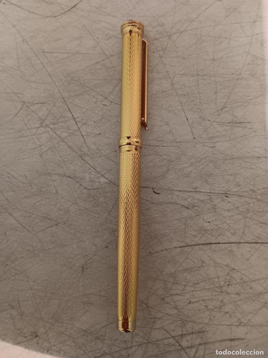 Plumas estilogr&aacute;ficas antiguas: Pluma nueva yasuo dorada oro iridium point w germany