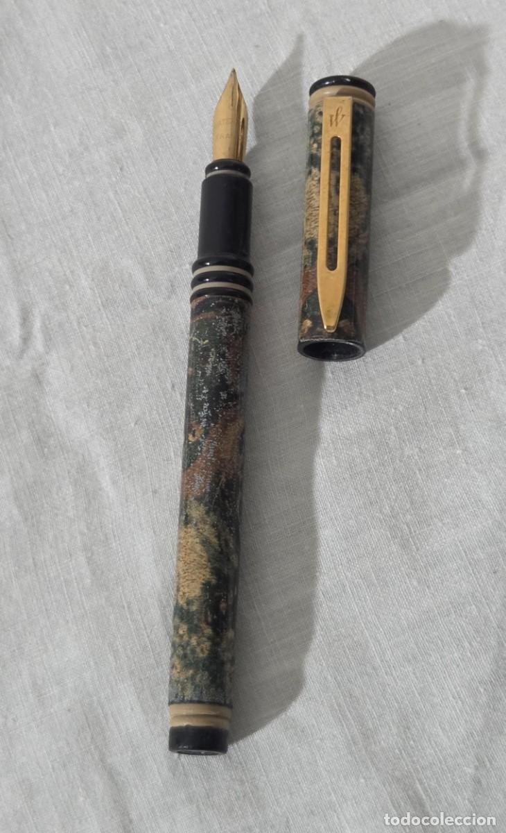 Plumas estilogr&aacute;ficas antiguas: Pluma estilogr&aacute;fica Waterman