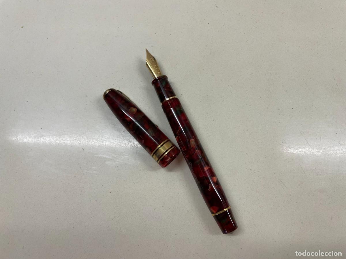 Plumas estilogr&aacute;ficas antiguas: Conway Stewart 100 Series &ldquo;Poinsettia&rdquo; &ndash; Edici&oacute;n Limitada 20/50