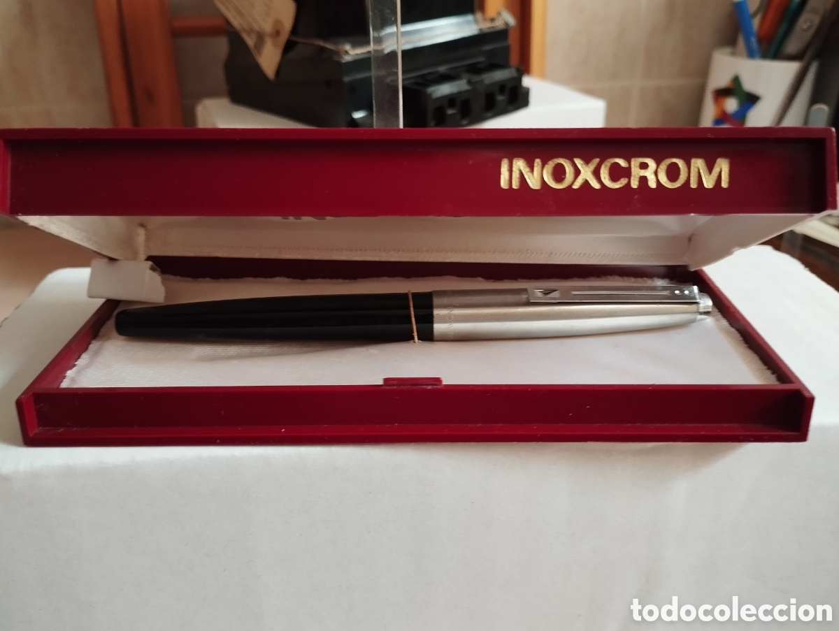 Plumas estilogr&aacute;ficas antiguas: PLUMA ESTILOGR&Aacute;FICA INOXCROM 77