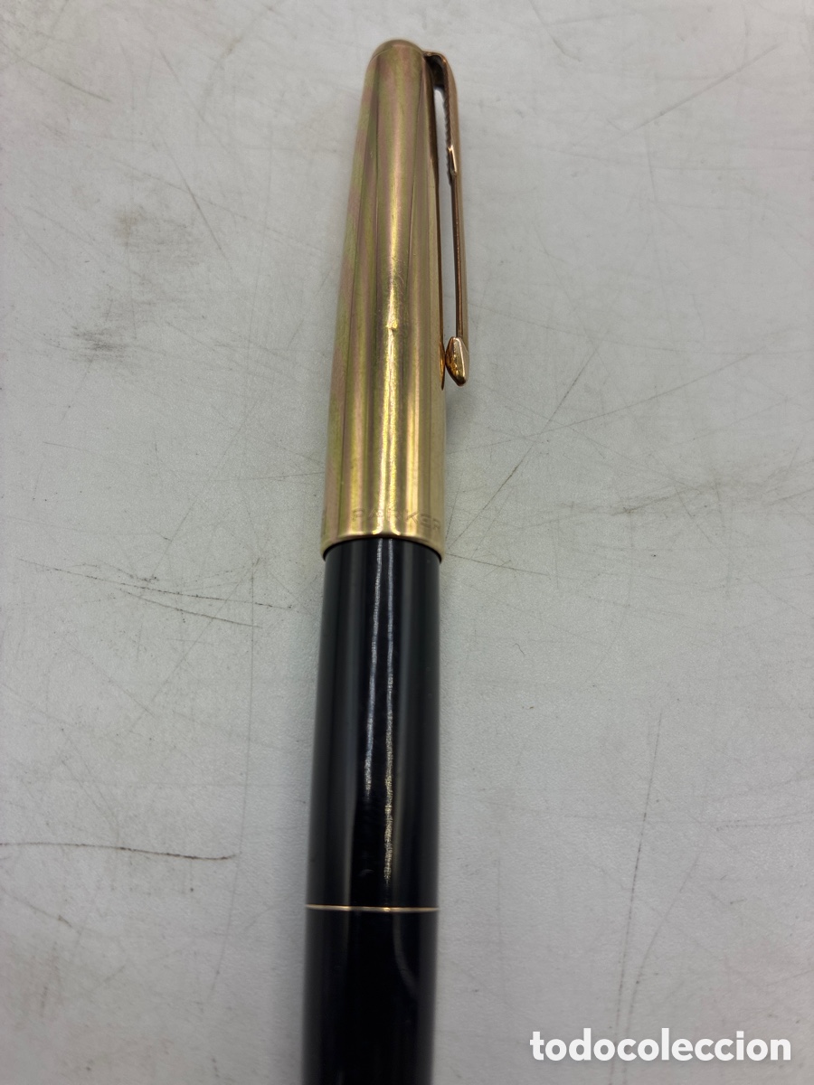 Plumas estilogr&aacute;ficas antiguas: Pluma estilogr&aacute;fica Parker 61. - Foto 2