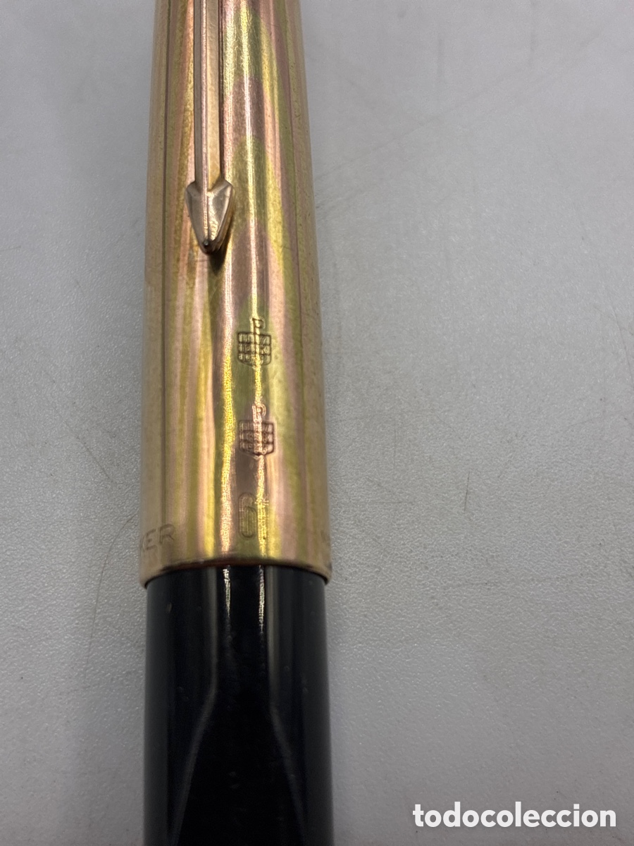 Plumas estilogr&aacute;ficas antiguas: Pluma estilogr&aacute;fica Parker 61. - Foto 8