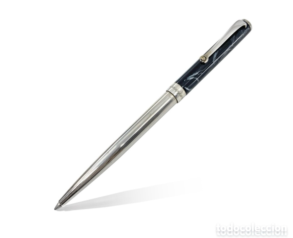 Plumas de tinta permanente antigas: MONTEGRAPPA BOL&Iacute;GRAFO 1055 VI PLATA 925 ORIGINAL ITALIA VINTAGE