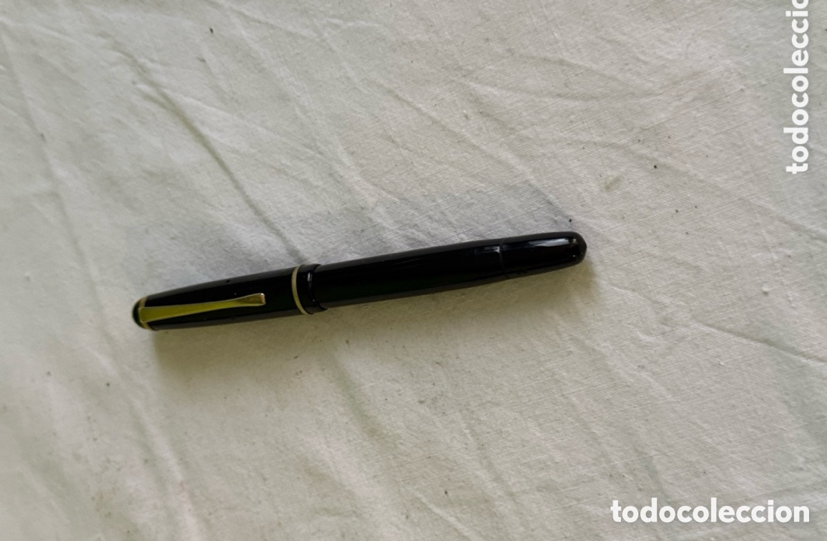 Plumas de tinta permanente antigas: PLUMA ESTILOGR&Aacute;FICA MONTBLANC 22 ORIGINAL ORO 14K A&Ntilde;OS 60